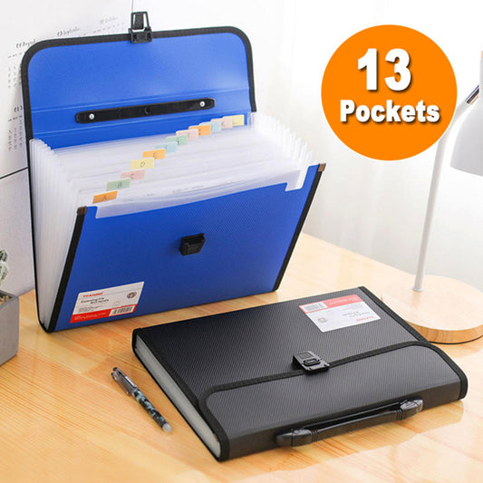 Multi-Layer Expanding Document Organizer Bag