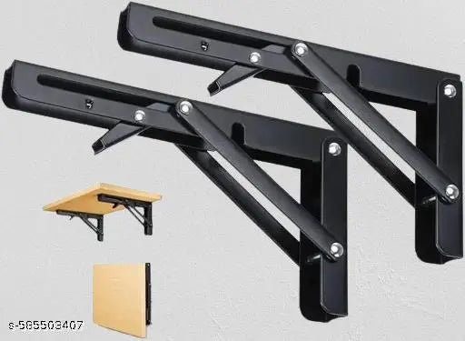 Heavy-Duty Foldable Wall Bracket Set