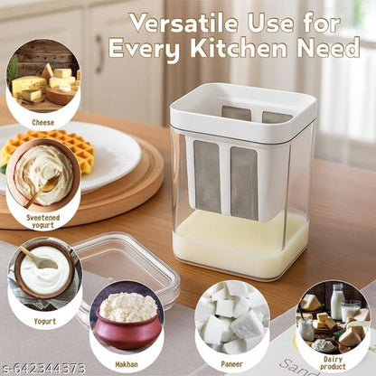 Multifunctional Yogurt Strainer with Storage Box 1100ml