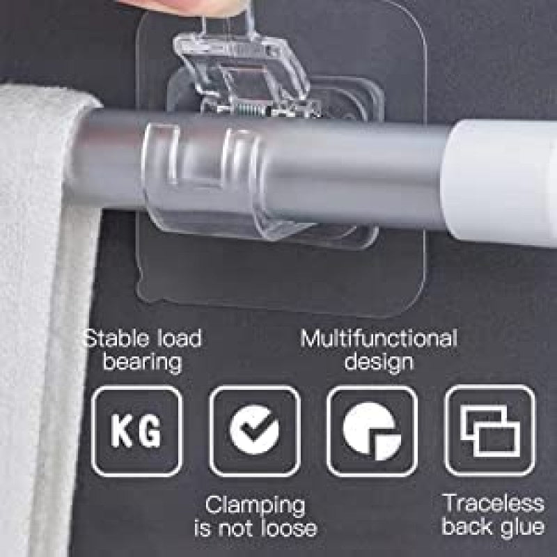 Curtain Rod Holder Hooks