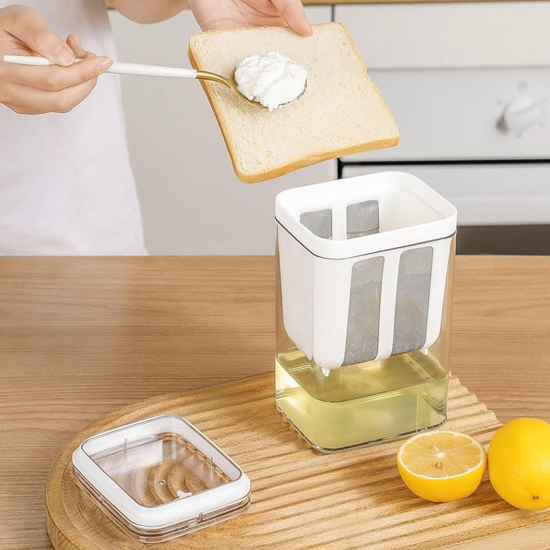 Multifunctional Yogurt Strainer with Storage Box 1100ml