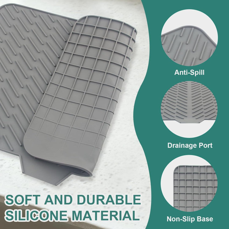 Silicone Anti Slip Dish Drying Matt