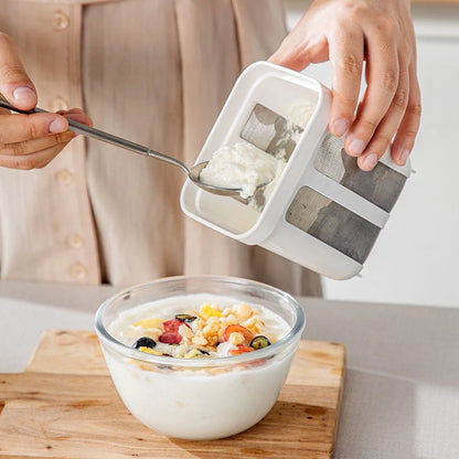 Multifunctional Yogurt Strainer with Storage Box 1100ml