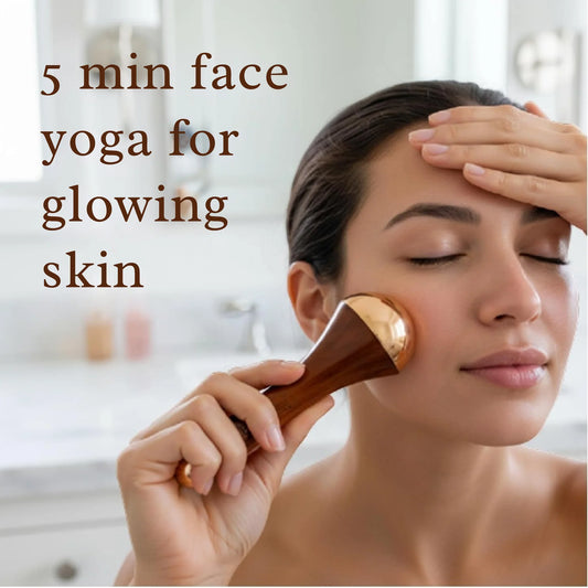 Kansa face & Foot Therapy Tool for Deep Massage