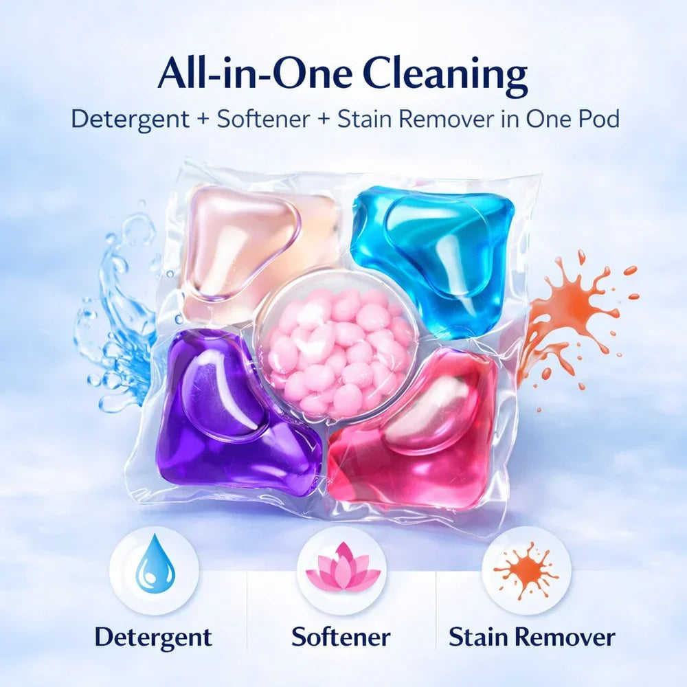 Ultra Clean 5 in 1 Liquid Laundry Pods