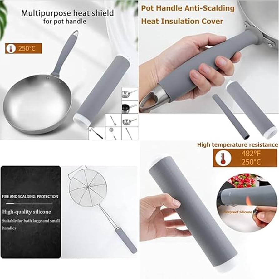 Silicone Pot Handle Grip Heat Insulation