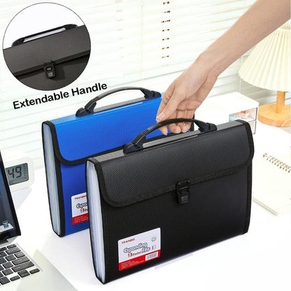 Multi-Layer Expanding Document Organizer Bag