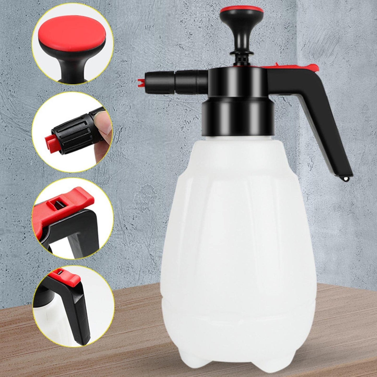 2L Hand Pump Foam Spray Bottle