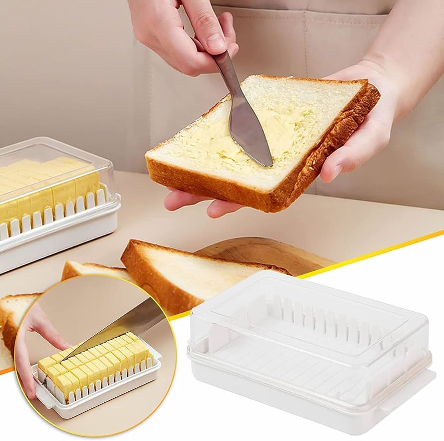 Butter Slicer Dish with Storage Container