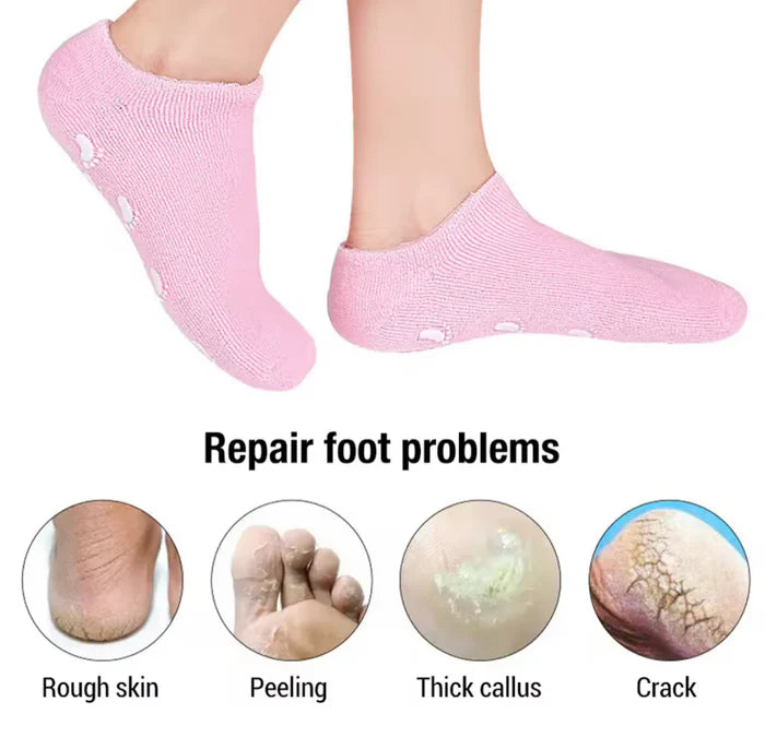 Moisturizing Spa Gel Socks & Gloves