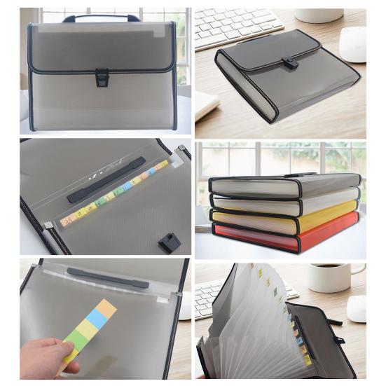 Multi-Layer Expanding Document Organizer Bag