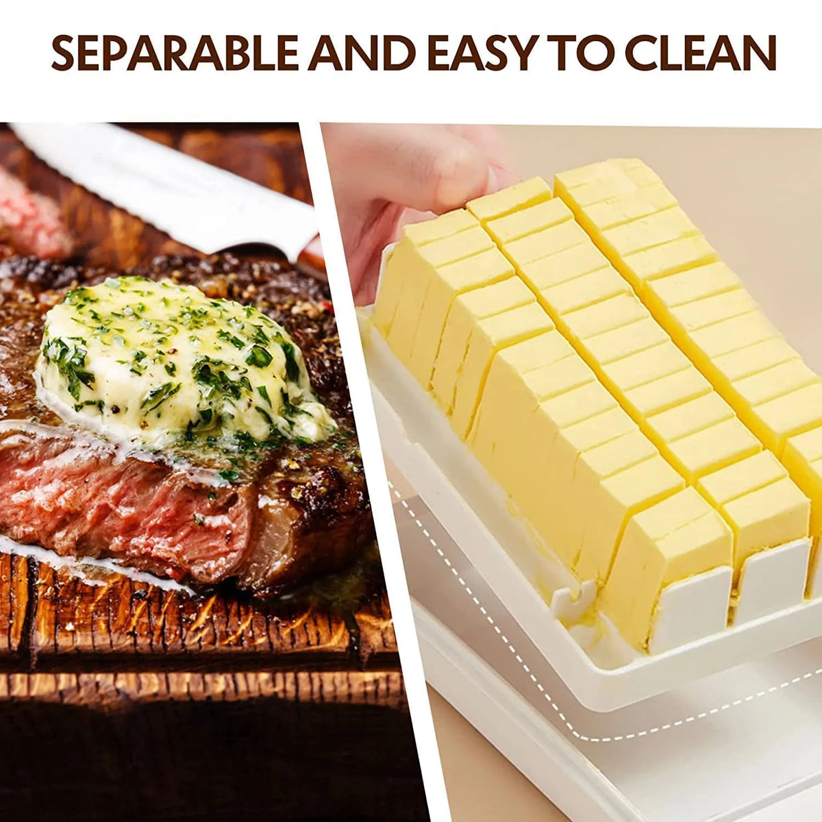 Butter Slicer Dish with Storage Container