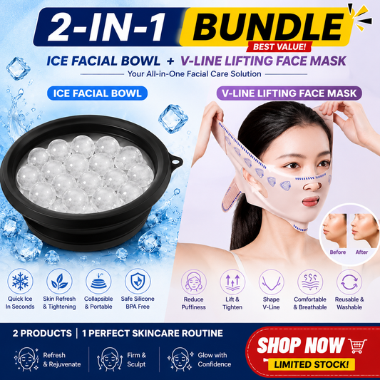 2-in-1 Ice Therapy & V-Line Facial Care Bundle