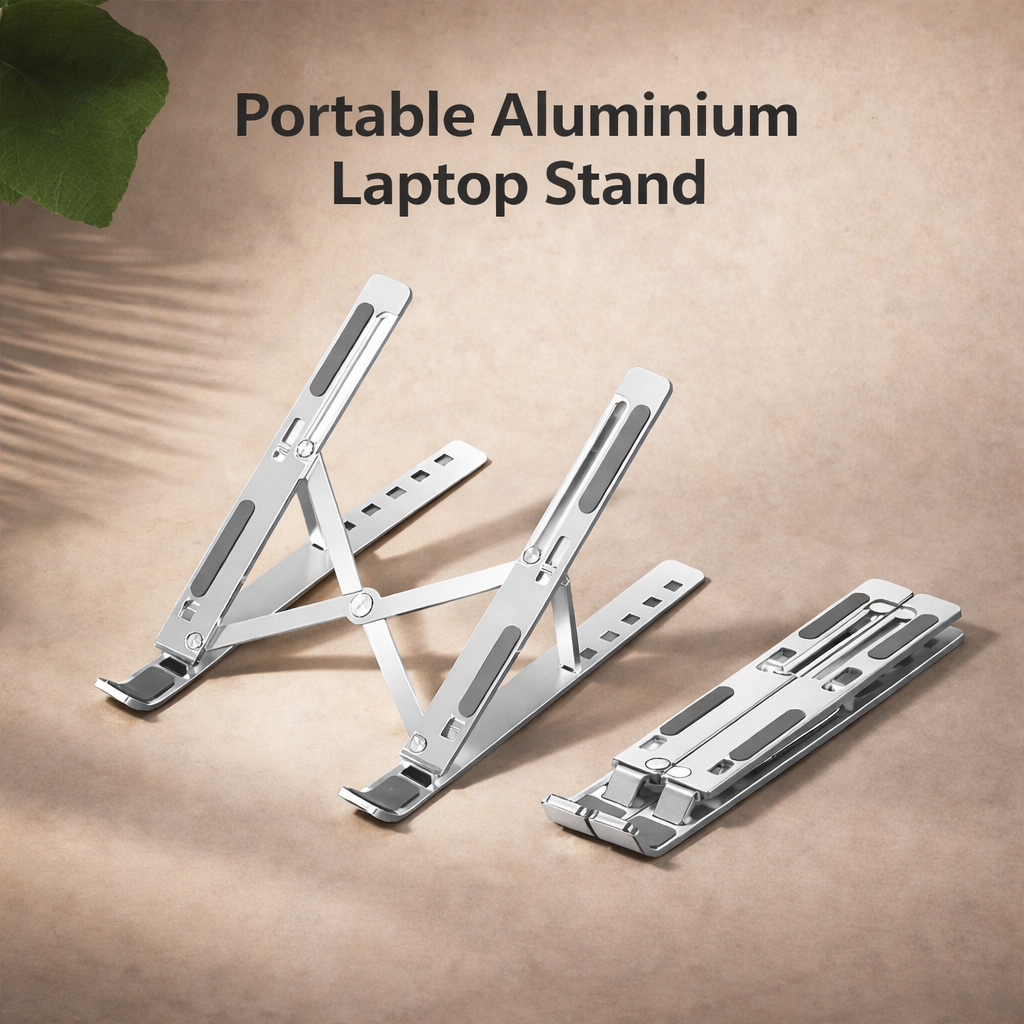 Aluminium Portable Laptop Stand