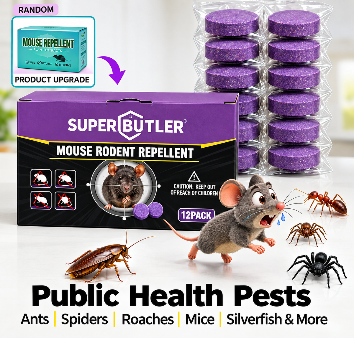 Super Butler Rodent & Pest Control Repellent