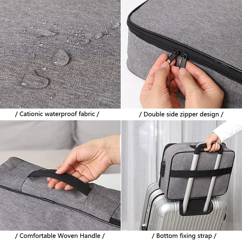 Travelling Document Organizer Briefcase