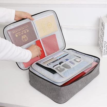 Travelling Document Organizer Briefcase