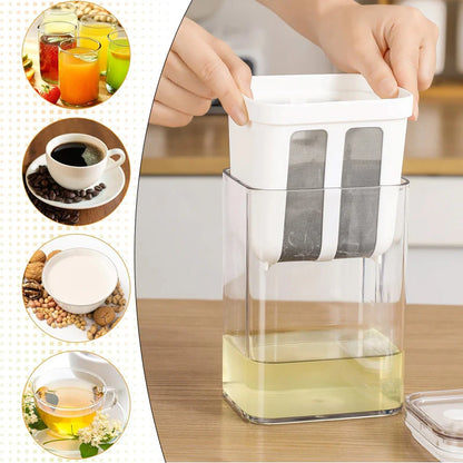 Multifunctional Yogurt Strainer with Storage Box 1100ml