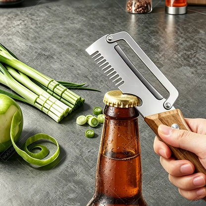 3 in 1 Stainless Steel Vegetable Peeler Knife