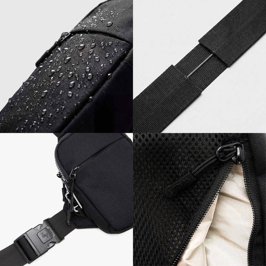 UrbanGo Multi Pocket Crossbody Sling Bag