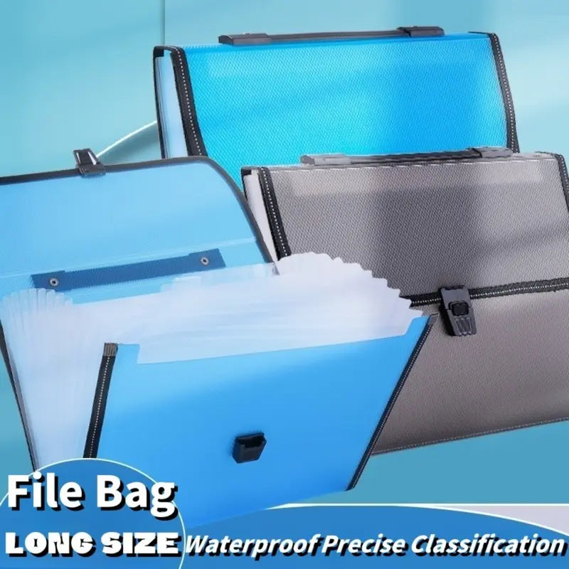 Multi-Layer Expanding Document Organizer Bag