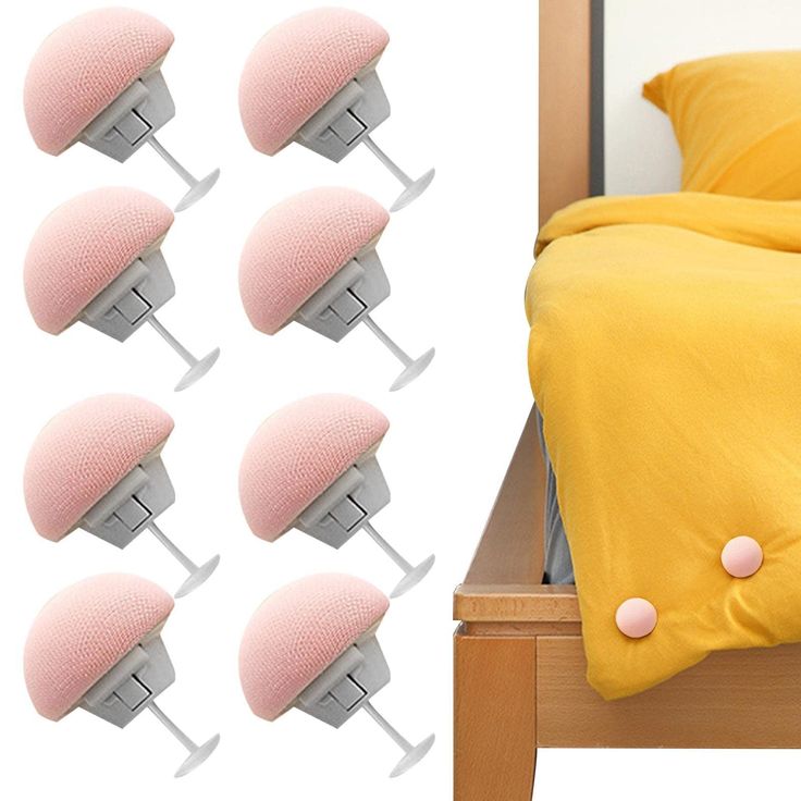Heavy Duty Anti-Slip Bedsheet Fastener Clips