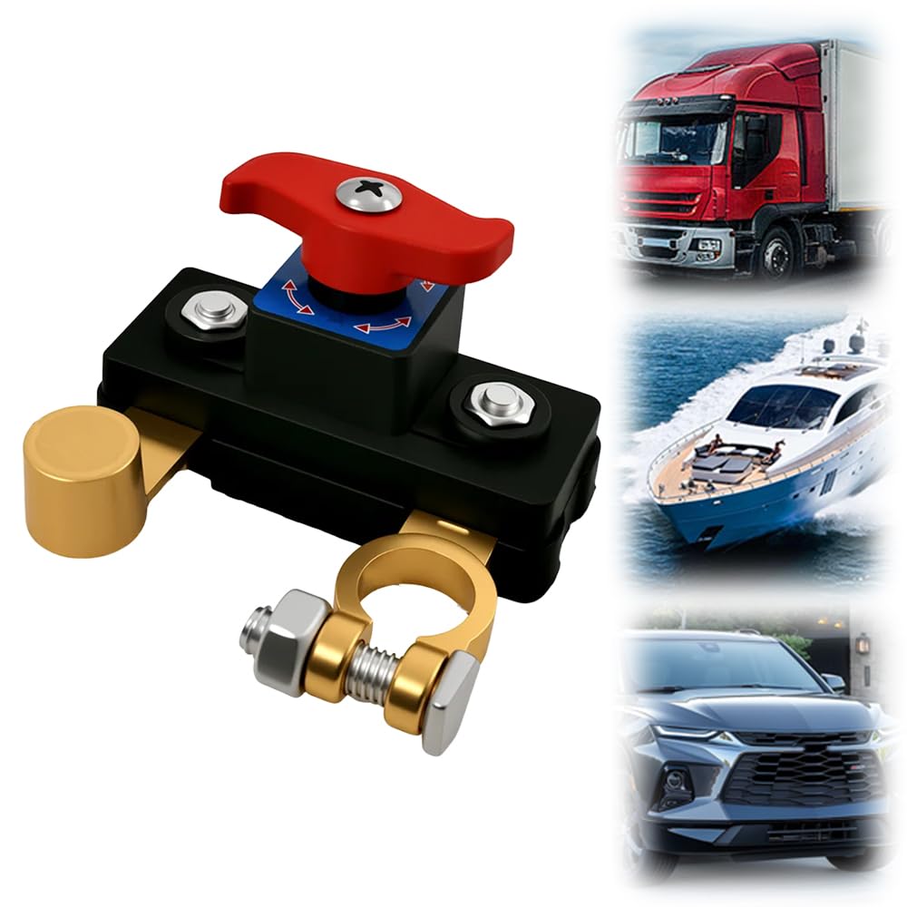 Anti-Theft Car Battery Isolator Lock