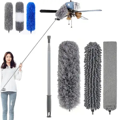 Long handle Microfiber Cleaning Brush