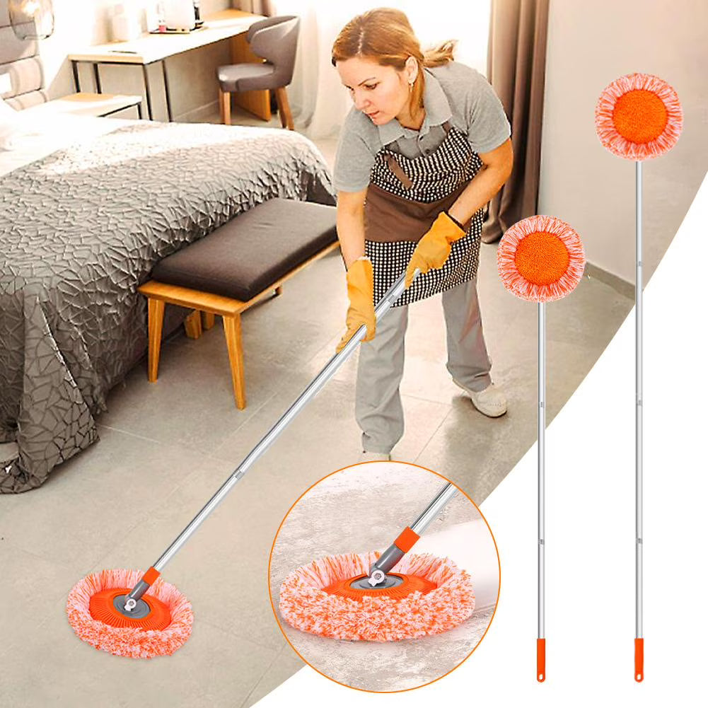 360° Rotatable Sunflower Mop with Extendable Handle