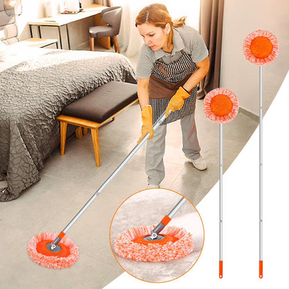 360° Rotatable Sunflower Mop with Extendable Handle