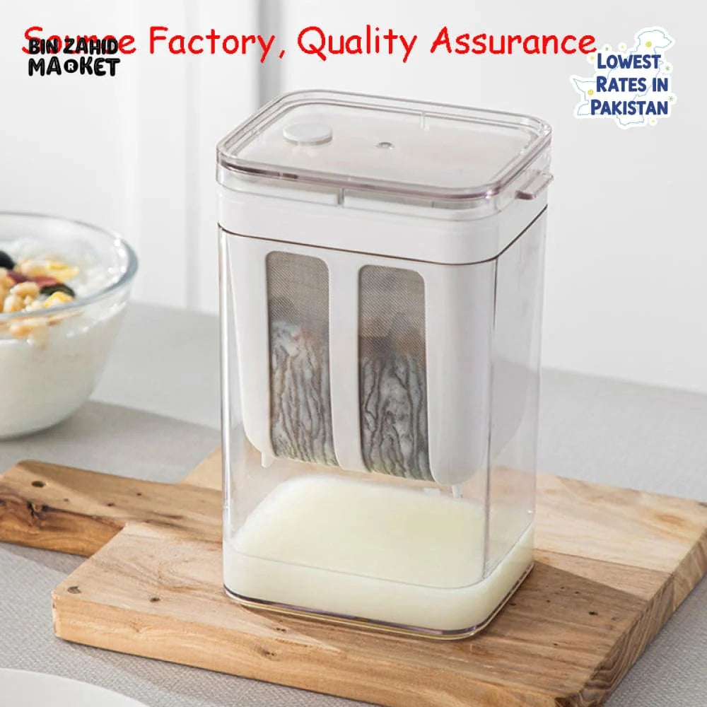 Multifunctional Yogurt Strainer with Storage Box 1100ml