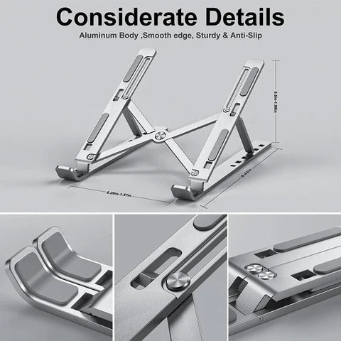 Aluminium Portable Laptop Stand