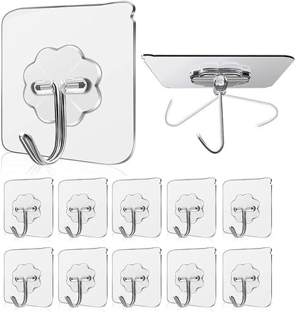 Multi-Purpose Self-Adhesive Wall Hook