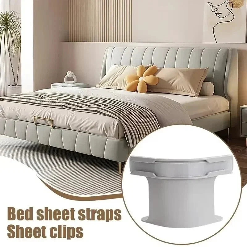 Anti-Slip Bedsheet Gripper 4 Pieces