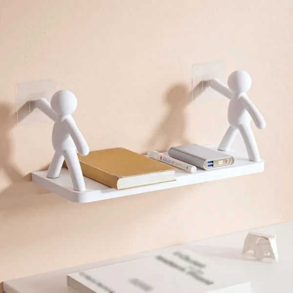 Wall Mounted Character Storage Shelf (2 Pcs)