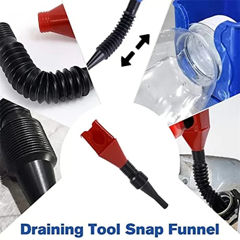 Flexible refueling funnel