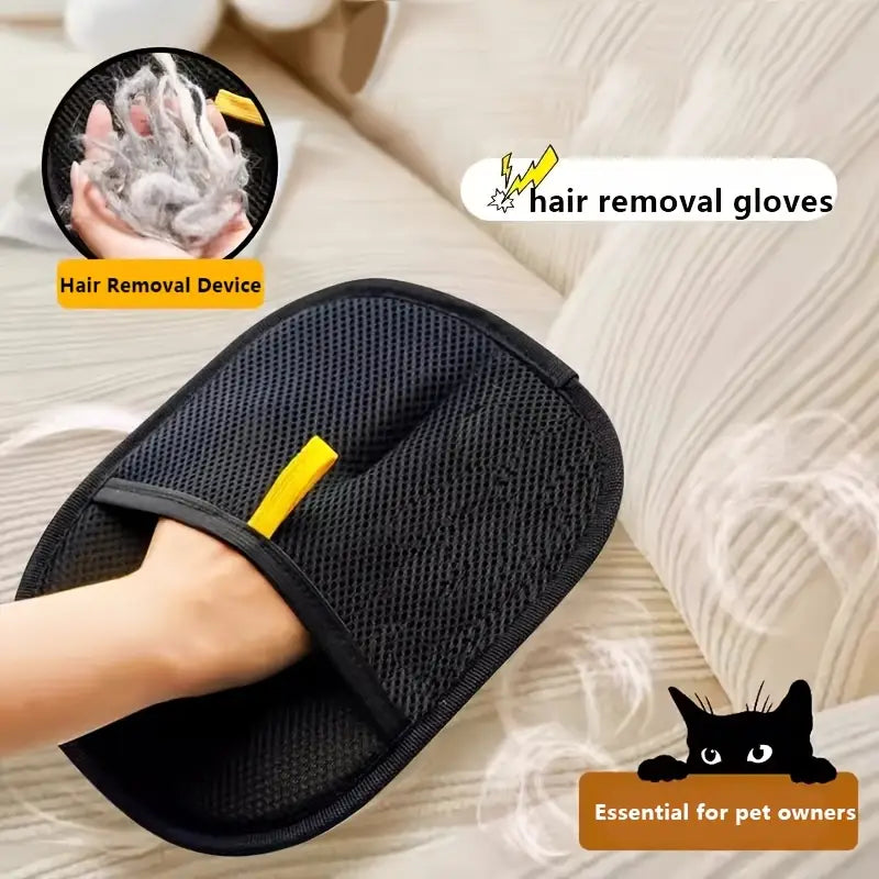 Pet Hair & Lint Remover Gloves