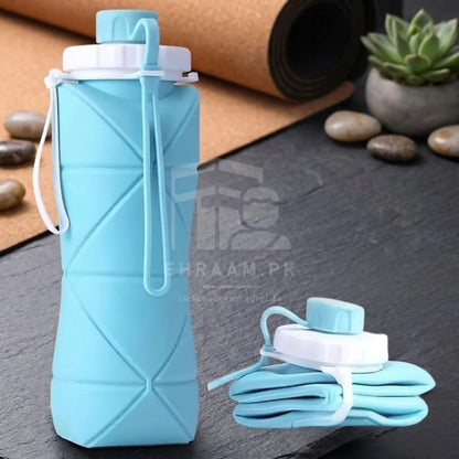 Foldable Silicone Water Bottle 600Ml
