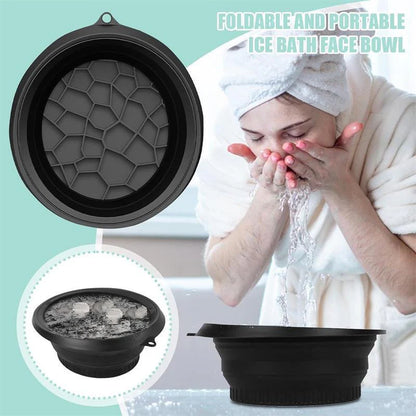 Silicone Ice Cube Bowl for Facial Ice Therapy