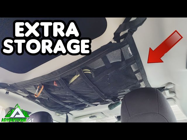 Large Capacity Car Roof Storage Net
