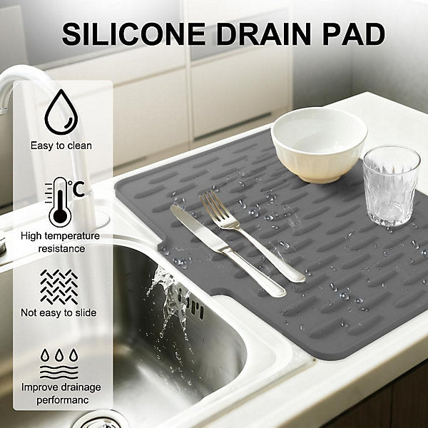 Silicone Anti Slip Dish Drying Matt