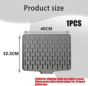Silicone Anti Slip Dish Drying Matt