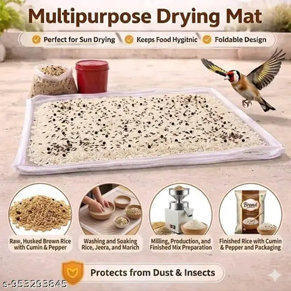 Hygienic Multi-Purpose Food Sun Drying Mat